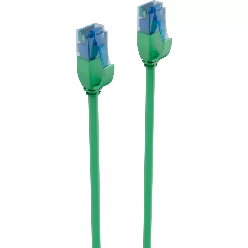 Cabo de rede ShiverPeaks BASIC-S Slim Cat.6 U/UTP, 3 m, verde