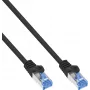 Cabo de rede InLine® Cat.6A S/FTP LSZH, CCA, preto, 2 m, pack de 50