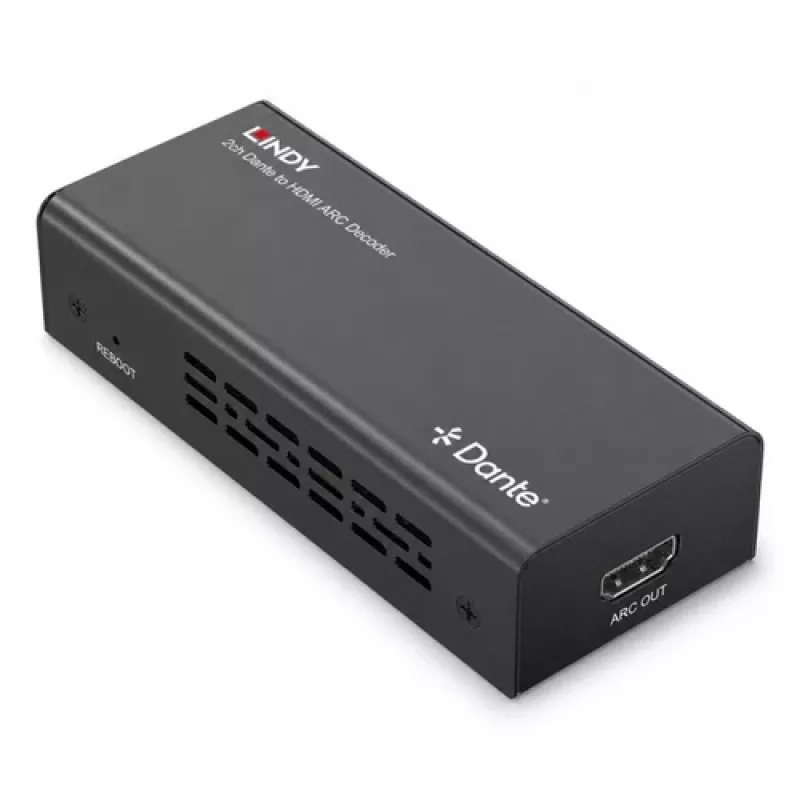 Lindy 2ch Dante para HDMI ARC Descodificador