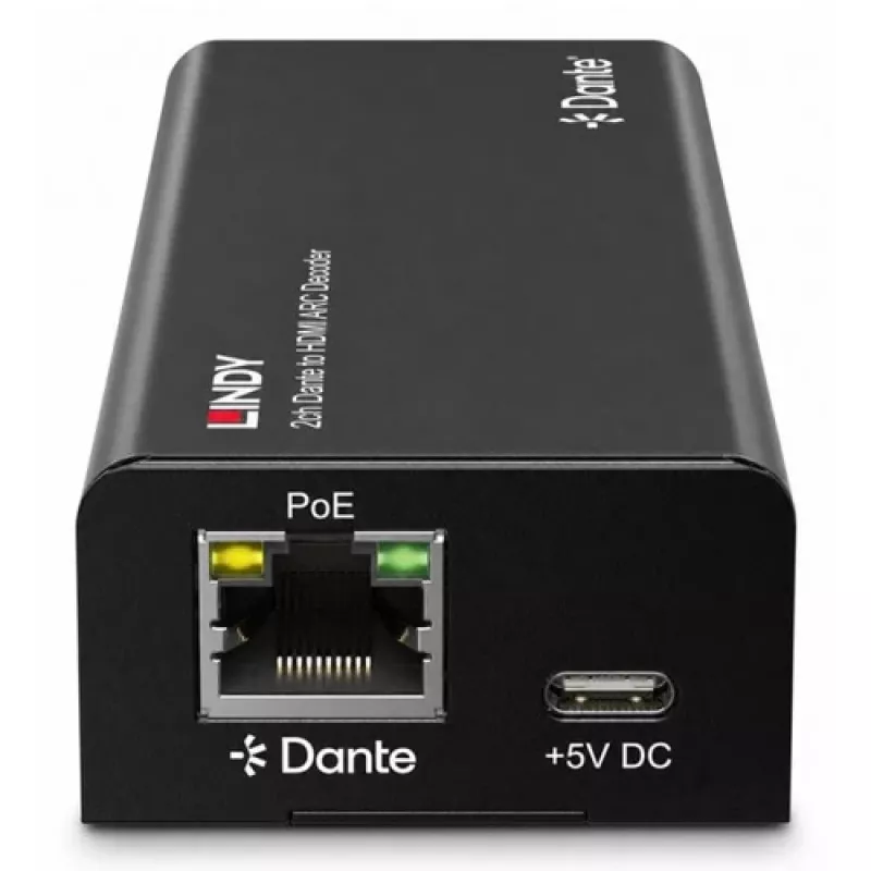Lindy 2ch Dante para HDMI ARC Descodificador