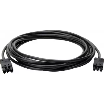 Kopp Cabo de ligação compatível com sistema de fichas GST, M/M, 1,5 mm², 8 m, preto