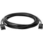 Kopp Cabo de ligação compatível com sistema de fichas GST, M/M, 1,5 mm², 8 m, preto