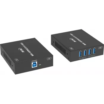 InLine® Extensor USB, Cat.6, USB 3.2, 100m, conjunto