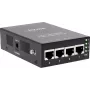 InLine 32304H Hub injetor PoE+ 10Gigabit de 4 portas, metal, sem ventoinha, orçamento de 120W