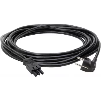 Kopp Cabo de extensão 10m com ficha Schuko e tomada GST18i3, 1,5 mm², preto