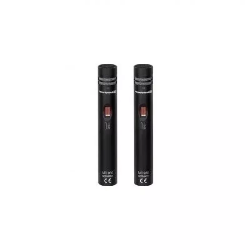 beyerdynamic MC 930 Conjunto estéreo Artigo recondicionado - Par de microfones condensadores de pequeno diafragma com acessórios