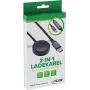 InLine® Cabo de carregamento 2 em 1 para Apple Watch + USB-C, 100 W, USB 2.0, 1,2 m