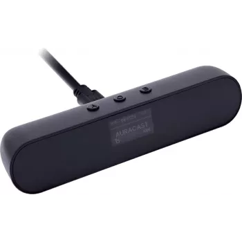 InLine® transmissor de áudio Bluetooth 5.4 com ecrã OLED, jack de 3,5 mm e entrada Toslink