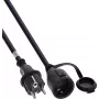 InLine® extensão de contacto de proteção, exterior IP44, proteção contra contacto, 20 m