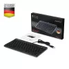 Perixx PERIBOARD-326 DE teclado USB iluminado, com fios, preto