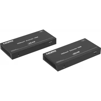 InLine HDBaseT HDMI 4K/60Hz conjunto extensor de vídeo, Cat.6 (57886C)