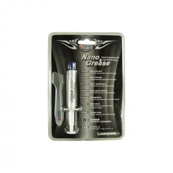Titan Nano Grease massa térmica 3g, 4,5 W/mK, não condutora, aplicador de seringa, TTG-G30030