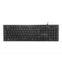 LC-Power LC-KEY-903DE teclado de escritório, USB, preto, layout alemão