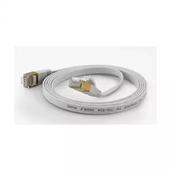 WANTEC 7004 cabo de rede Cat6a F/UTP, 0,5 m, RJ-45, 10 Gbps, preto
