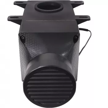 Titan TTC-SC38+ ventoinha para sanita 92 mm 12 V DC 20 m³/h 20 dBA preto