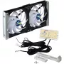 Titan TTC-SC20(A)/V2+ ventoinha dupla para frigorífico 92x25mm IP55 com temporizador e retificador
