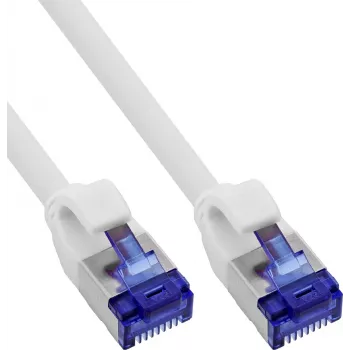 INLINE B-74914W cabo de rede Slim Cat.6A S/FTP LSZH, branco, 1,5m, pack de 100