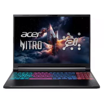 Acer Nitro V 16S AI portátil gaming - Ryzen AI 7 260, 16GB RAM, 1TB SSD, NVIDIA GeForce RTX 5050, 16 polegadas WQXGA 165Hz, sem sistema operativo