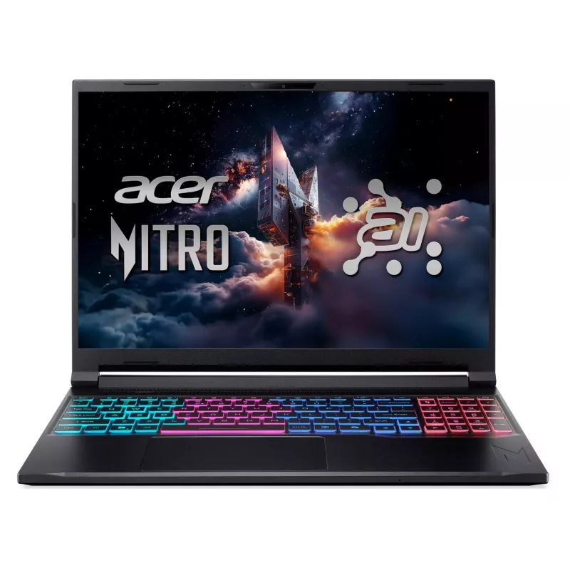 Acer Nitro V 16S AI portátil gaming - Ryzen AI 7 260, 16GB RAM, 1TB SSD, NVIDIA GeForce RTX 5050, 16 polegadas WQXGA 165Hz, sem sistema operativo