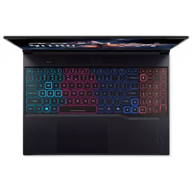 Acer Nitro V 16S AI Portátil Gaming - Ryzen AI 7 350, 16 polegadas WQXGA 165Hz, 16GB DDR5, 1TB SSD, NVIDIA GeForce RTX 5050, Windows 11 Pro, Preto