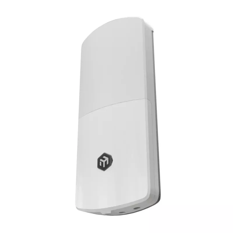 MikroTik FTC21-UPS Conversor de fibra para cobre com UPS integrada, 1x Gigabit Ethernet, 1x SFP, PoE passivo, backup de bateria, montagem na parede
