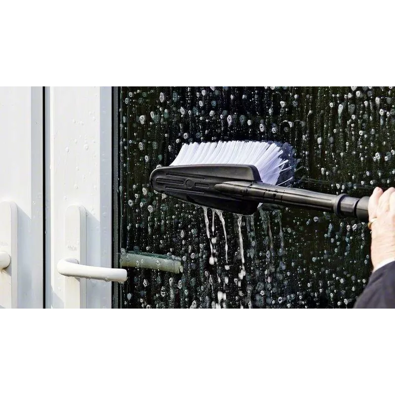 Bosch Conjunto de limpeza para casa e carro para lavadoras de alta pressão Aquatak - Escova de lavagem suave, bico de 90°, mangueira de extensão de 6m