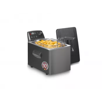 Fritel Turbo SF 4551M Fritadeira 3200 W 4,5 L Aço inoxidável Preto