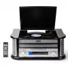 AKAI ATT-350CC Gira-discos com CD, cassete, gravação USB e rádio AM/FM