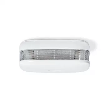 Nedis SmartLife Detetor de fumo Wi-Fi WIFIDS21WT3 - pack de 3, fotoelétrico, sirene de 85 dB, alertas inteligentes, certificado EN 14604, Branco