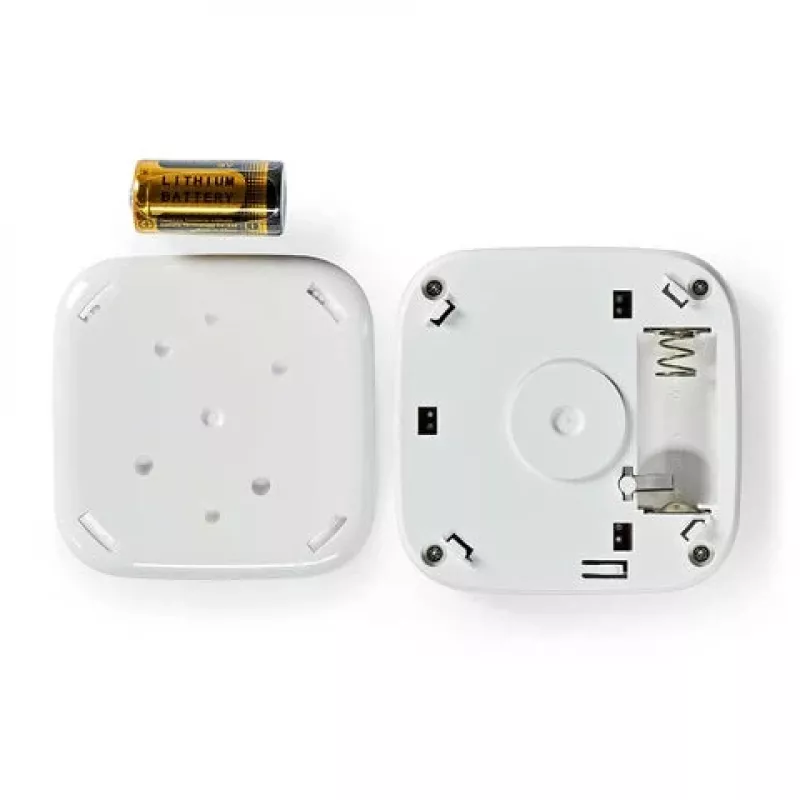 Nedis SmartLife Detetor de fumo Wi-Fi WIFIDS21WT3 - pack de 3, fotoelétrico, sirene de 85 dB, alertas inteligentes, certificado EN 14604, Branco