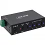 DELOCK InLine® Hub Industrial USB 3.2 Gen.1, USB-C, 4 portas, com fonte de alimentação