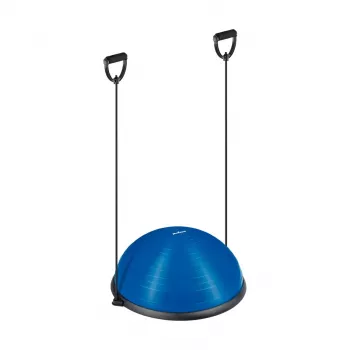 REBEL ACTIVE Half Ball Balance Trainer 58 cm com bomba - Preto/Azul