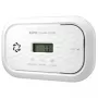 EURA CD-72A2V4300/B Detetor de monóxido de carbono com sensor eletroquímico, alarme 85 dB, 7 anos de vida útil do sensor