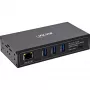 InLine® Hub USB PoE industrial de 4 portas (3x USB-A / 1x USB-C)