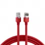 EFB Elektronik K2793.0,50 Cabo de rede patch crossover RJ45 Cat.5e SF/UTP, Hirose TM11, Draka UC300, 0,5 m, vermelho