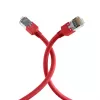 EFB Elektronik K2793.0,50 Cabo de rede patch crossover RJ45 Cat.5e SF/UTP, Hirose TM11, Draka UC300, 0,5 m, vermelho