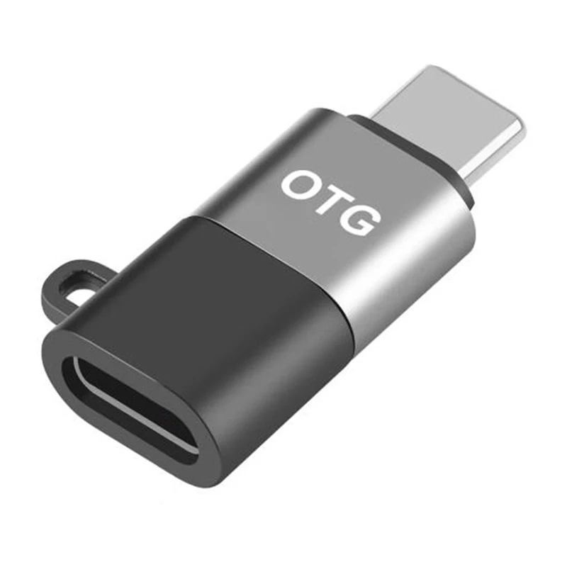Puluz adaptador OTG 8 pinos para USB-C (preto)
