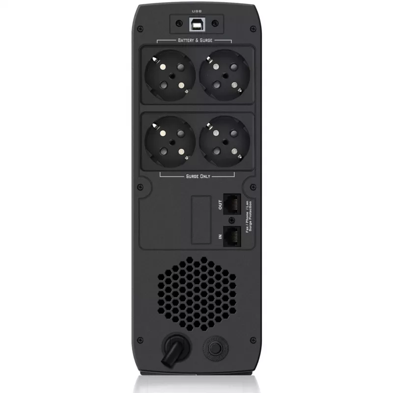 PowerWalker VI 800 CSW UPS line-interactive - 800VA/480W, 2 tomadas Schuko, AVR, USB