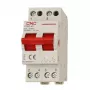 CNC EL240364 comutador modular YCBZ-40, 2 polos, 40 A, 1-0-2, montagem em calha DIN