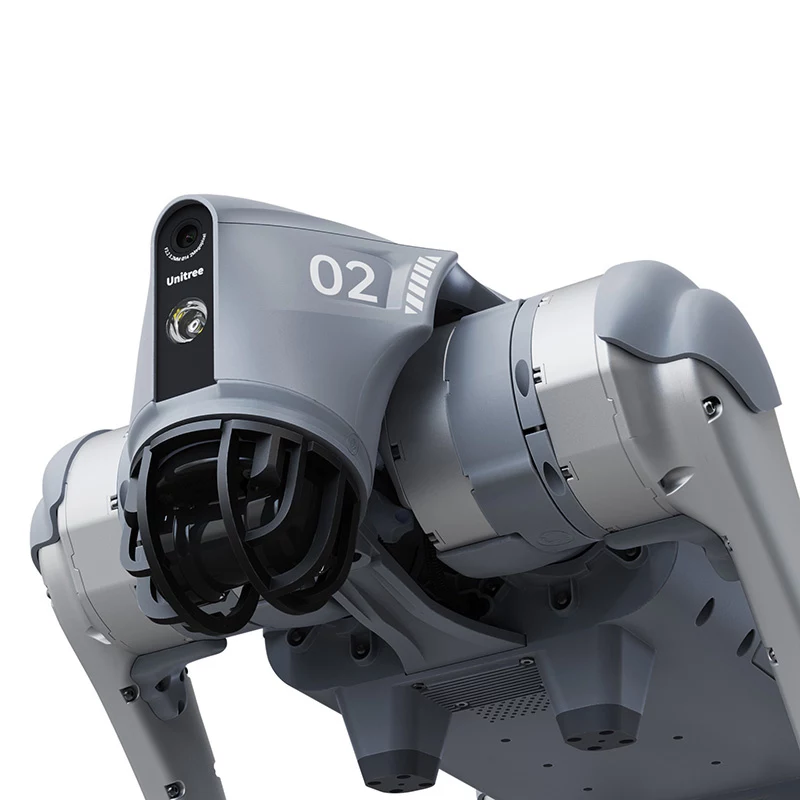 Unitree Go2 Pro Cão robô quadrúpede com LiDAR 4D, câmara IA 4K, IA de 48 TOPS, 12 graus de liberdade, IP67, bateria de 8000 mAh, Wi-Fi 6, Bluetooth 5.2, 3,5 m/s, carga útil de 5 kg
