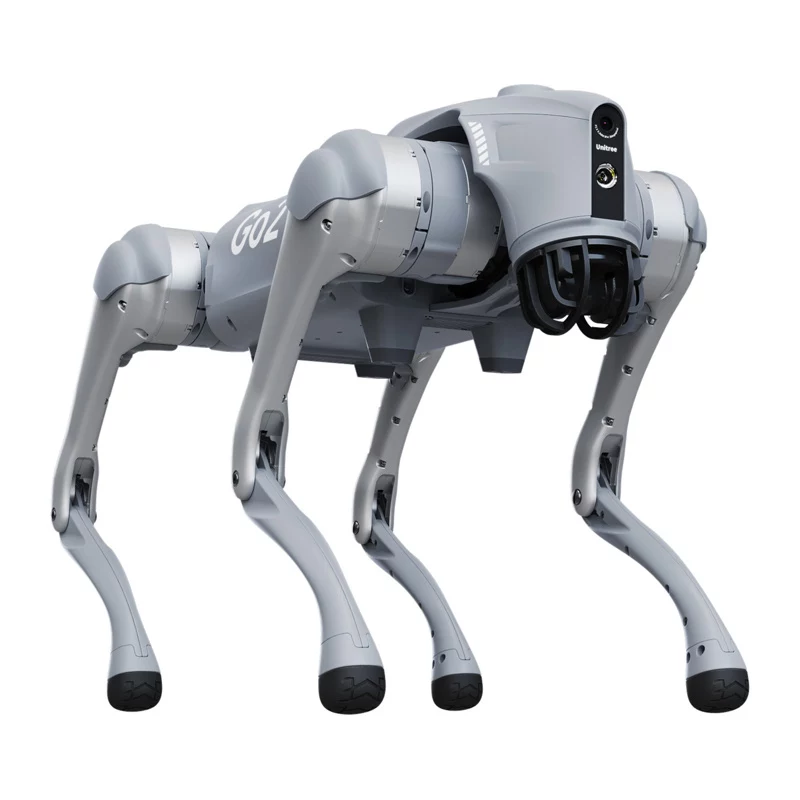 Unitree Go2 Pro Cão robô quadrúpede com LiDAR 4D, câmara IA 4K, IA de 48 TOPS, 12 graus de liberdade, IP67, bateria de 8000 mAh, Wi-Fi 6, Bluetooth 5.2, 3,5 m/s, carga útil de 5 kg