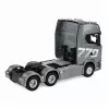 HUINA 32329 Scania 1:18 6 canais RC trator de reboque cinzento prateado