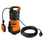NEO TOOLS Bomba submersível para águas sujas 900W com caudal de 16000 l/h e interruptor de flutuação