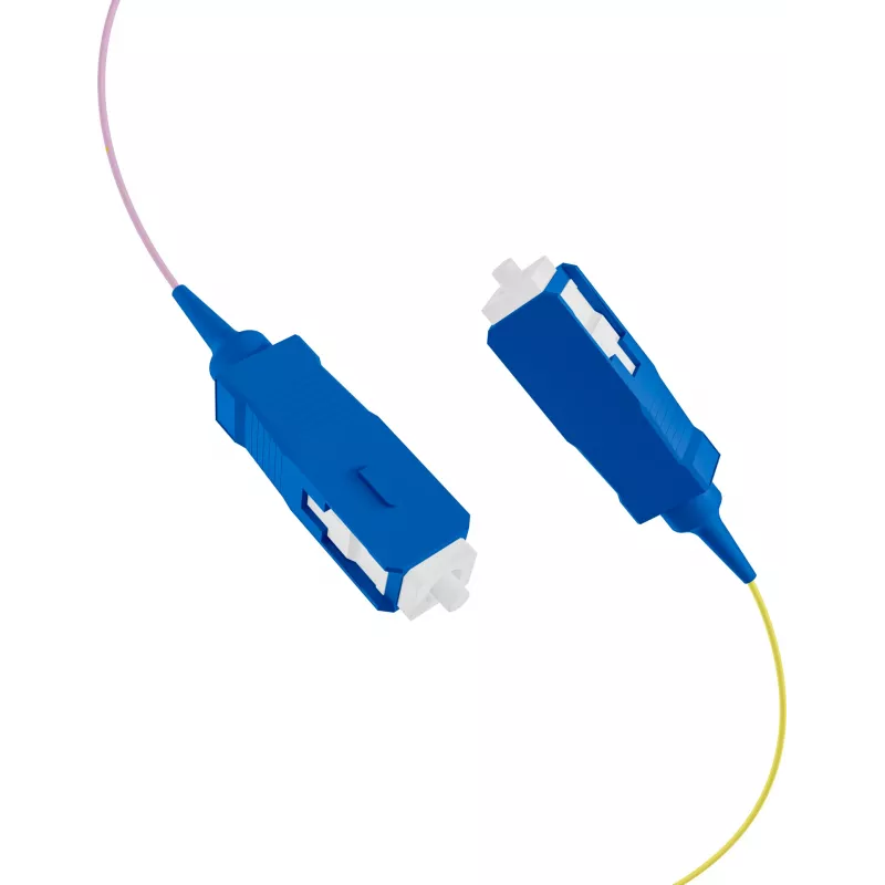 EFB Elektronik Pigtail de fibra ótica SC 9/125 OS2 Conjunto de 12 cores 2m - Conjunto de cabo/adaptador monomodo