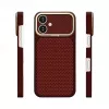 Evelatus Apple iPhone 17 Carbon Premium Edition Capa MagSafe Burgundy