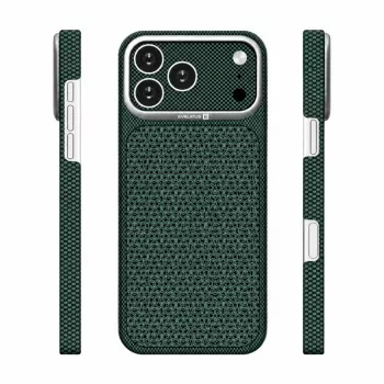 Evelatus Apple iPhone 17 Pro Max Carbon Premium Edition Capa MagSafe verde
