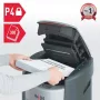 Destruidora de documentos Rexel ShredMax AutoFeed+ 300X com corte em partículas, P4, alimentação automática de 300 folhas, depósito de 25 L