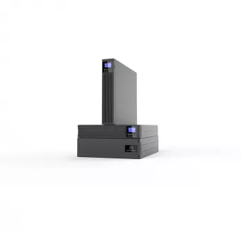 UPS online de dupla conversão PowerWalker VFI 6000 ICT IoT 6000 VA 5400 W com módulo IoT, torre/rackmount 3U