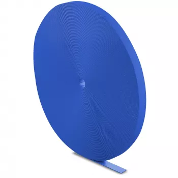 Rolo LABEL THE CABLE LTC PRO, rolo de velcro de dupla face, 25 m azul