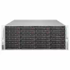 Caixa de armazenamento JBOD Supermicro SuperChassis 4U CSE-846BE1C-R609JBOD 24 baías hot-swap SAS3/SATA3 com fontes de alimentação redundantes 600W Platinum